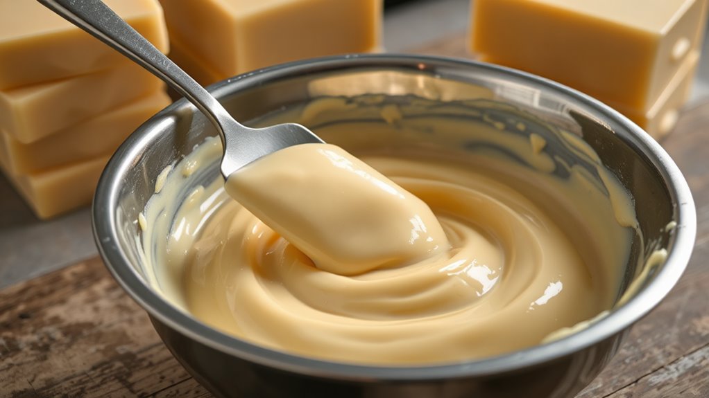 patiently blend to thicken