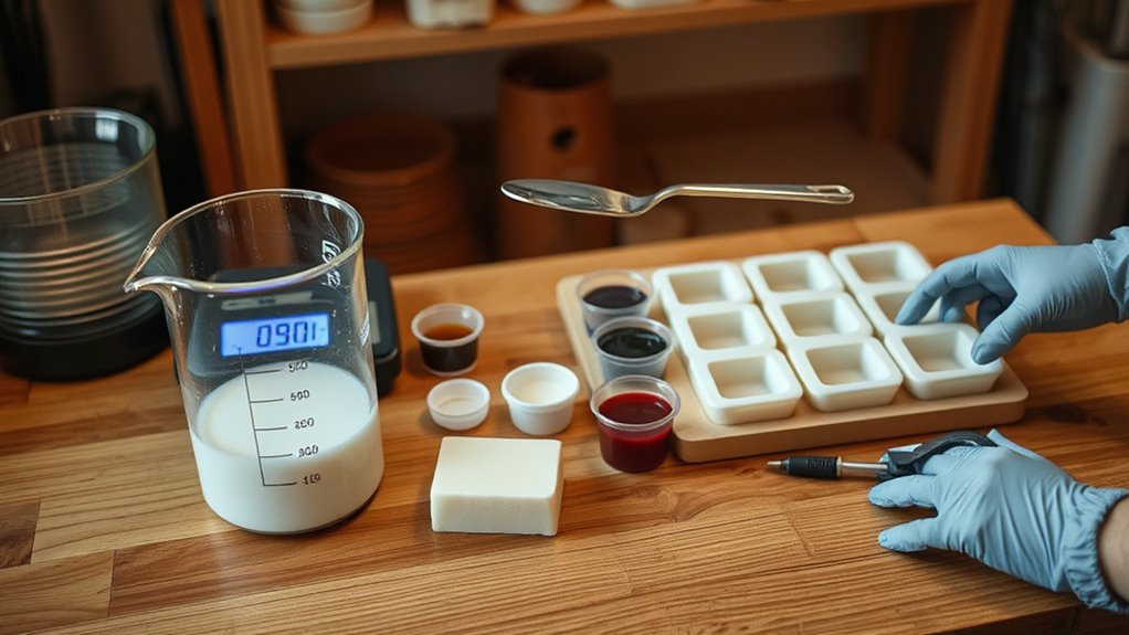 precise soapmaking ingredient planning