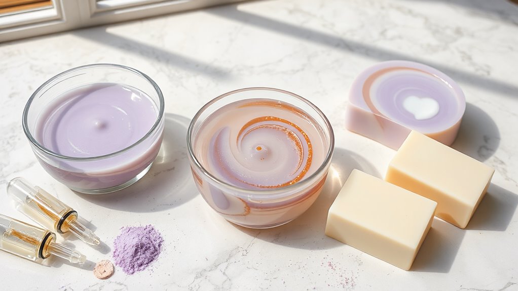 scent color texture soapmaking